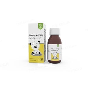 Нифуроксазид суспензия 220 мг/5 мл по 90 мл во флаконе 1 шт. - Вишфа