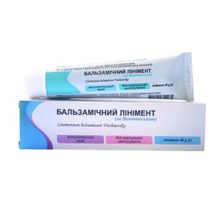 Бальзамічний лінімент (за Вишневським) ламін.туба 40 г в упак. Віола