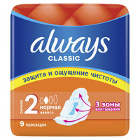 Прокладки Always Classic Maxi Single №10