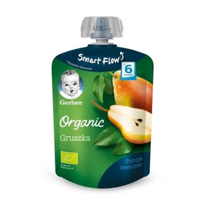 Пюре Gerber Organic груша с 6 мес. 90 г (пауч)