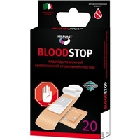 Лейкопластир Milplast Blood стер.водост.№20 (15шт-7*2см,5шт-3,8*3,8см )