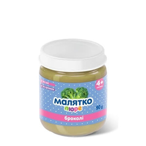 Пюре Малятко Брокколи 90г