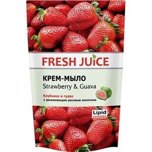 Крем-Мыло Fresh Juice Клубника и Гуава 460мл
