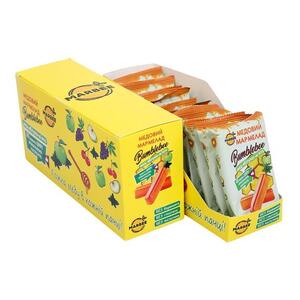 Мармелад Marbee медовый Bumblebee мед яблоко-мята 50г