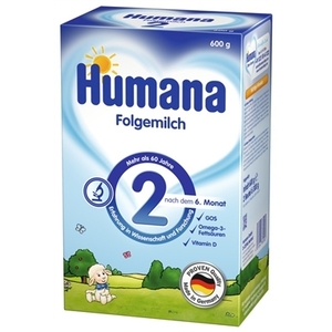 Суміш Humana-2 з пребіотиками молочна 600 г