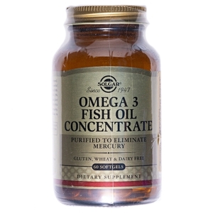 Солгар (Solgar) Омега-3 концентрат рыбьего жира капс. №60