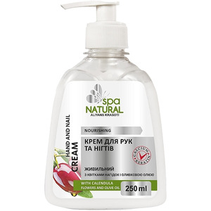 Крем Мой каприз NATURALL для рук и ногтей с календулой 250 мл