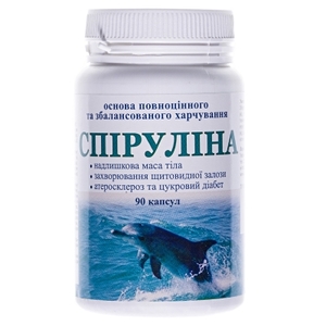 Спіруліна капсули №90 || ППКомпаніяДана,Я, Україна
