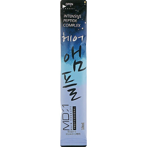 Филлер для волос MD:1 Intensive Peptide Complex Hair Ampoule с пептидным комплексом стик 10мл