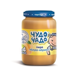 Пюре Чудо-чадо из яблок и абрикос 170г