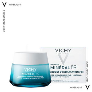 Крем Vichy Минерал 89 Легкий Увлажнение 72 часа для всех типов кожи лица 50 мл