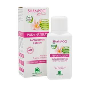 Шампунь Natura House для волос сухих/тусклых с протеинами шелка и алоэ 250 мл