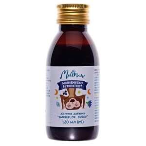 Мейталь Мартышка Бузинишка с черной бузиной сироп детский фл. 120 мл