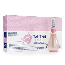 Тантум Роза раствор 0.1% по 140 мл во флаконе 5 шт.