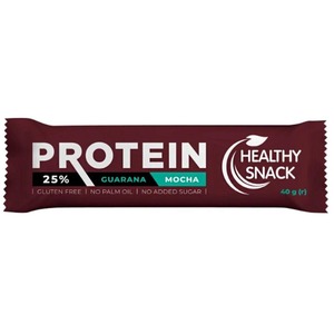 Батончик протеиновый 25% Healthy Snack с экстр. гуараны, мокко глаз. 42г