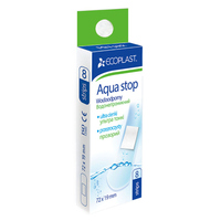 Лейкопластир ECOPLAST Аква стоп набір медичний 7,2*1,9см №8