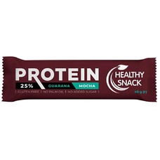 Батончик протеїновий 25% Healthy Snack з екстр. гуарани, мокко глаз. 42г