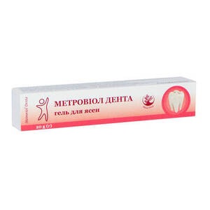 Метровиол дента гель 20г ТМ Профи Фарм