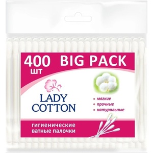 Ватные палочки Lady Cotton п/э №400