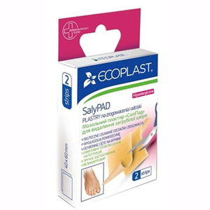 Лейкопластырь ECOPLAST СалиПад для удаления огрубевшей кожи №2