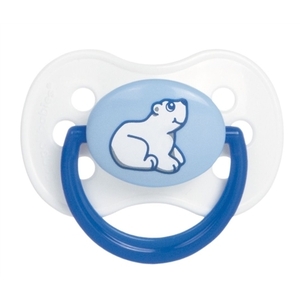 Пустушка Canpol 22/597 Animals силіконова кругла 18+ м.