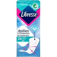 Прокладки Libresse Ежедневные Dailies Fresh Long №26