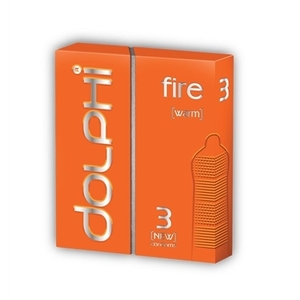 Презервативы Dolphi LUX Fire №3