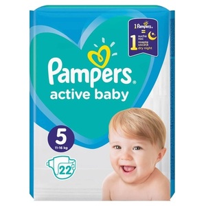 Підгузки Pampers Active baby Junior 11-16 кг №22