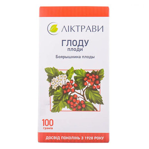 Глоду плоди Ліктрави 100г