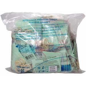 Напальчник мед.р.L №1000