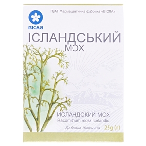 Фіточай Ісландський мох пачка 25г Віола