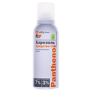 Аэрозоль Panthenol с соком Алоэ-Вера 150 мл