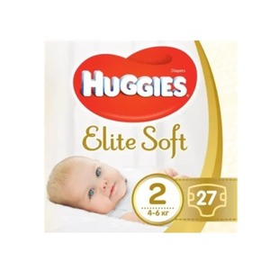 Подгузники Хаггис Еlit Soft 2 (4-6кг) №27