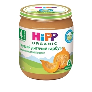Пюре HiPP 4063 овощное Тыква 125г