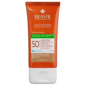Крем для лица Rilastil себонормализующий матир. солнцезащ универс. оттенка SPF 50+ 50мл