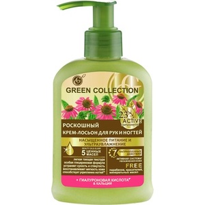 Крем-лосьон Green Collection для рук и ногтей Питание и увлажнение 120мл