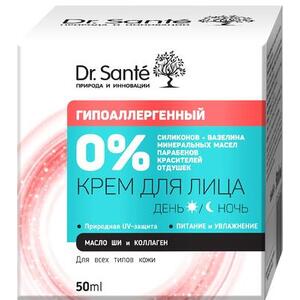 Крем для обличчя Dr.Sante 0% масло ши і колаген 50мл