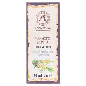 Масло Ароматика эфирное чайного дерева 20 мл