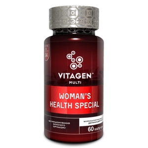 Вітаджен №34 WOMEN HELTH SPECIAL капс.№60
