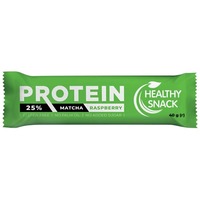 Батончик протеїновий 25% Healthy Snack малинА та чай матча глаз. 41г