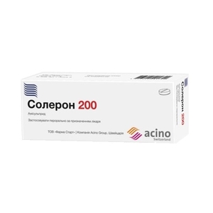 Солерон 200 таблетки по 200 мг 10 шт.