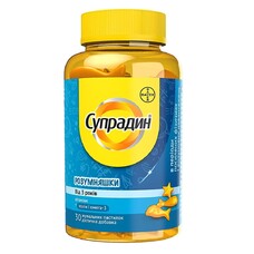 Супрадин Розумняшки жувальні пастилки №30 Супрадин Розумняшки жувальні пастилки №30