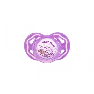 Пустушка силіконова ортодонтична Baby Team 3011 6+ 1 шт