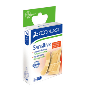 Лейкопластырь ECOPLAST Нежный набор медицинский нетканый №16