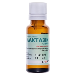 Лактазік Сперко краплі орал. фл. 15мл