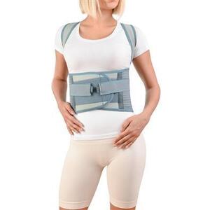 Корсет Алком 1020 для корекції постави жорсткий (сірий) р.3