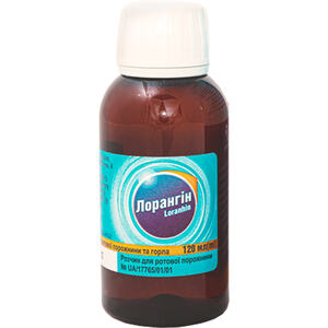 Лорангін спрей по 120 мл у флаконі 1 шт. - Тернофарм